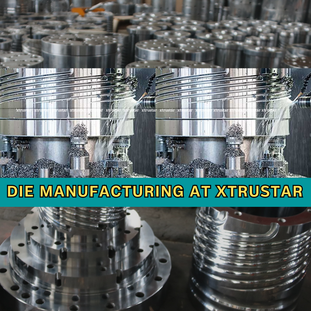 blown film die, rotating die, monolayer die, multilayer die manufacturing at Xtrustar ahmedabad India