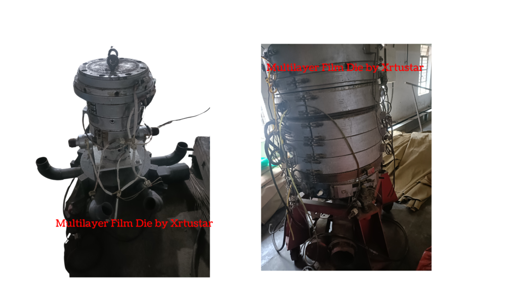 multilayer Blown film dies, stripe film die manufacturer in ahmedabad india, Xtrustar machine