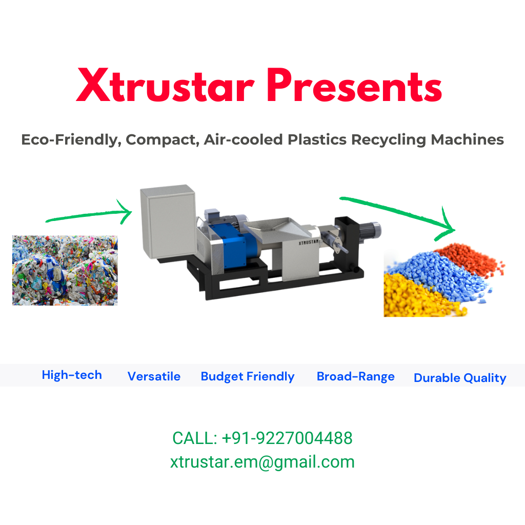 compact air cool recycling machine