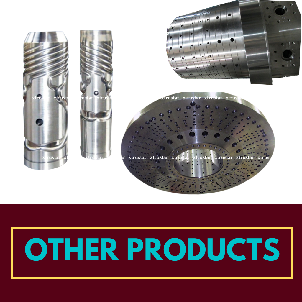 Xtrustar company is a joint venture of 2 other companies, here we area shoeing products of other group subsidiaries like blown film dies and plastic pipe dies